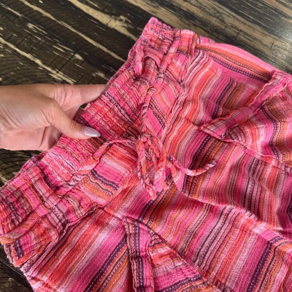 Free People - Stripe Boho Pants – Size XSMALL (Runs Big)